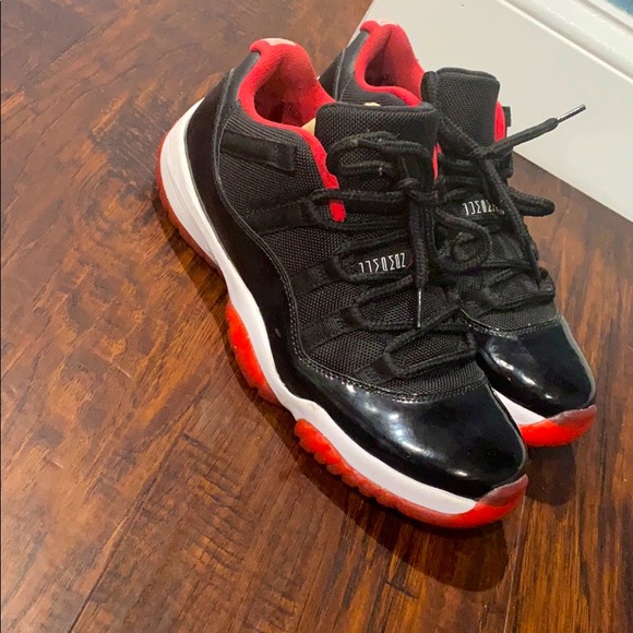 Jordan 11 Retro Low Concord Bred Men Jordan 11 Retro Low Bred